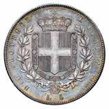 47 47 g 5 Lire 1859 - Zecca: Bologna - Diritto: effigie del Re a destra -