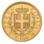 n. 480) 300 86 86 U 50 Lire 1864 - Zecca: Torino - Diritto: effigie del Re a sinistra - Rovescio: stemma di Casa Savoia