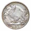 192 192 g 10 Lire Biga 1932 - Zecca: Roma - Diritto: effigie del Re a sinistra - Rovescio: allegoria dell'italia con fascio