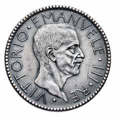 000 194 g 10 Lire Biga 1934 - Zecca: Roma - Diritto: effigie del Re a sinistra - Rovescio: allegoria dell'italia  R67) (Gig.