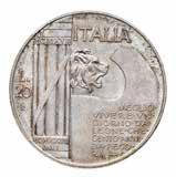 000 204 204 20 Lire Elmetto 1928 - Zecca: Roma - Diritto: effigie del Re a sinistra in uniforme e con elmetto di ordinanza -