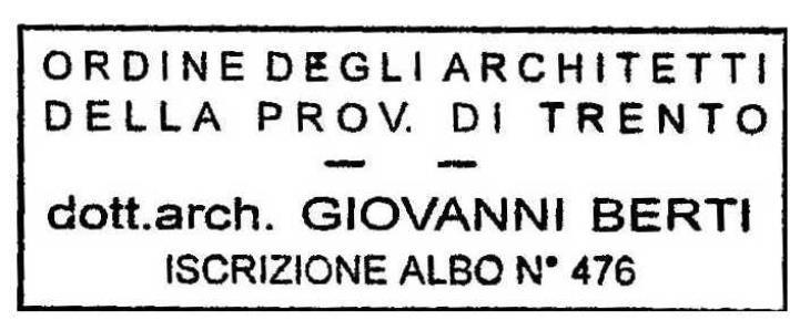 DISTRETTUALE COMUNE DI FONDO - PROVINCIA DI TRENTO FASE PROGETTO: E TIPO ELABORATO: R TITOLO ELABORATO: CATEGORIA: 210 N.