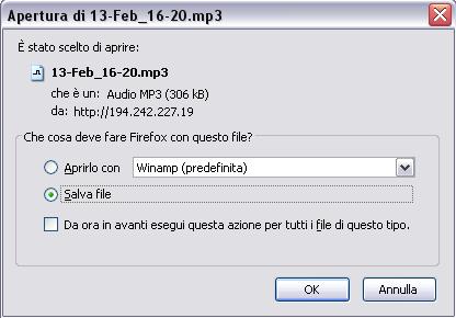 Con PC si può scaricare la registrazione sul proprio Videoconferenze.