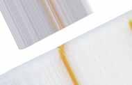 Rullini Pennellifi cio 2000 Ricambi rullino forniti in scatola 15 Tipo Tessuto Perlon bianco riga gialla Lunghezza Pelo mm 12 Resistente ai sol