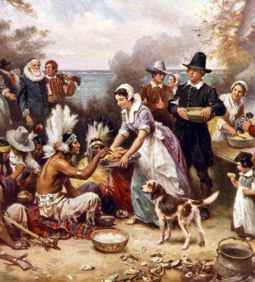 Ultimo giovedì di Novembre. Si festeggia l arrivo dei Padri Pellegrini. Come primo pasto, mangiarono un tacchino.