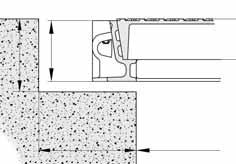 specifici quotati sui disegni forniti al momento della progettazione o alla consegna.