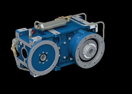 RXP/E RXP/EST Riduttori per sollevamento Lifting gearboxes Riduttori per estrusori Extruder gearboxes La serie RXP/E per sollevamento industriale deriva dalla gamma RX standard con l aggiunta di un