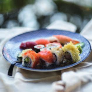 Vegetables and Omelet UME - Nigiri e Maki misti Mixed Nigiri