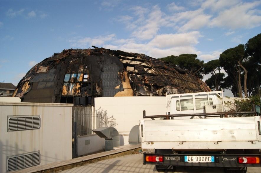 L incendio L incendio è avvenuto nella giornata del 30 novembre 2016.