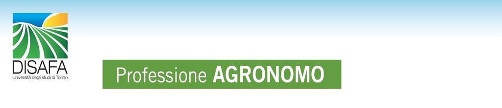 Scienze e tecnologie agrarie CURRICULA FORMATIVI a. Produzioni Agrarie b.