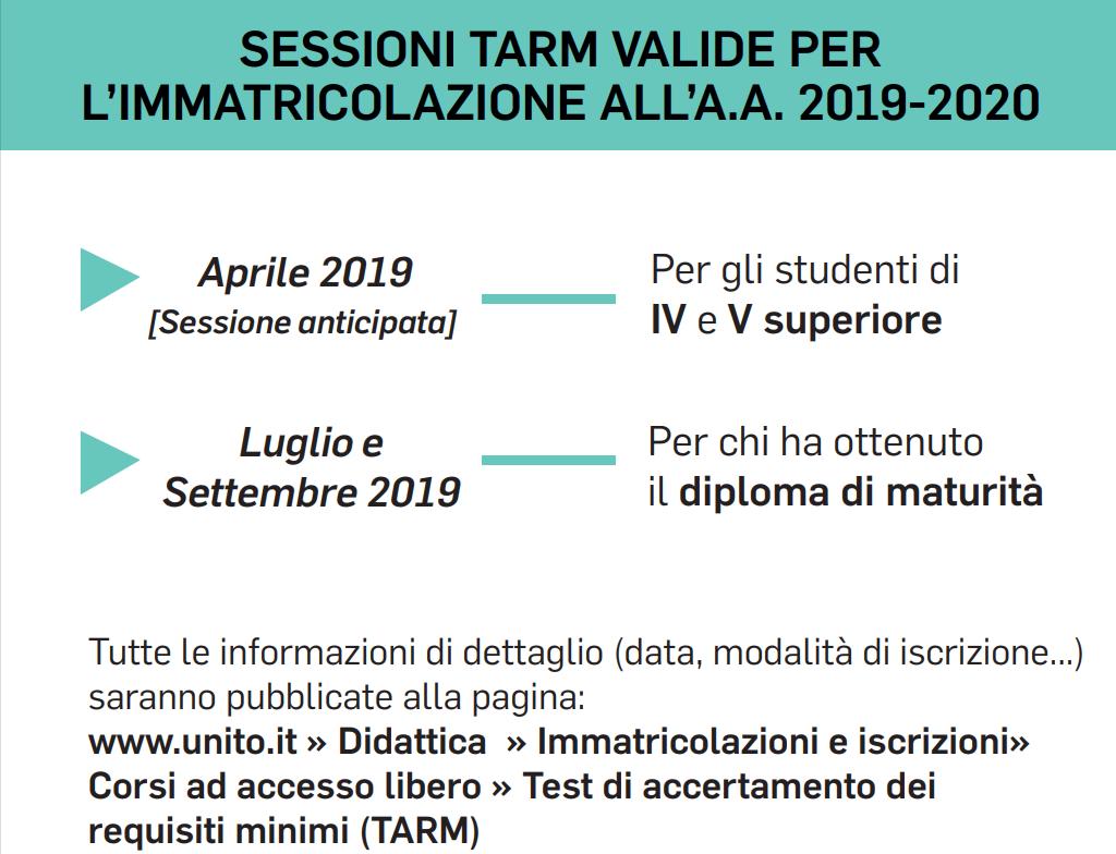 Date: 3, 4, 9, 10 aprile 2019 Iscrizioni entro 27/03/2019 ore 12.