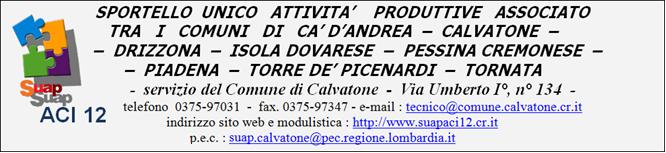 Prot. n 4498 Calvatone, lì 28 dicembre 2016 BANDO PUBBLICO PER LE ASSEGNAZIONI DI CONCESSIONI DI POSTEGGIO MERCATO SETTIMANALE DEL LUNEDÌ VISTO il Decreto Legislativo 31 marzo 1998 n.