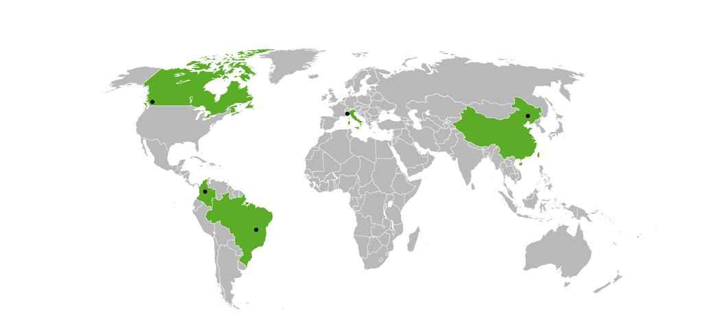 23 ANNI DI ATTIVITA biometano FORSU 5 impianti Vancouver Bogotà Torino Headquarters Shenyang biogas 130 MW 60+ impianti costruiti 27 attualmente operativi eolico 127 MW 11 impianti costruiti 8