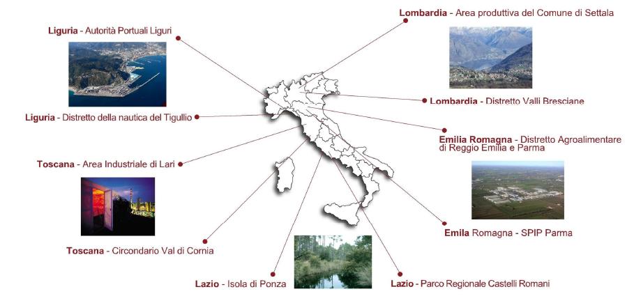 Il Progetto LIFE ECCELSA (2) Nasce nell ambito delle attività promosse dalla Rete Cartesio, network promosso dalle Regioni Emilia Romagna, Lazio, Liguria, Lombardia, Sardegna e Toscana per sviluppare