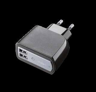 CARICABATTERIE USB Output: 5V / 2A Adattatore automatico per prese di corrente da 110V / 240V Ottimizzazione dei