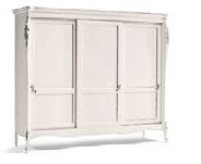 1036T Cassettiera Chest of Drawers 86 x 47 x 132H Art. 1039T Panchetta cm.