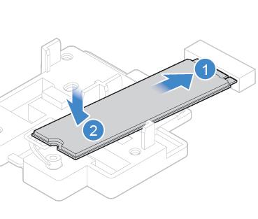 Figura 49. Installazione dell'unità SSD M.2 Figura 50.