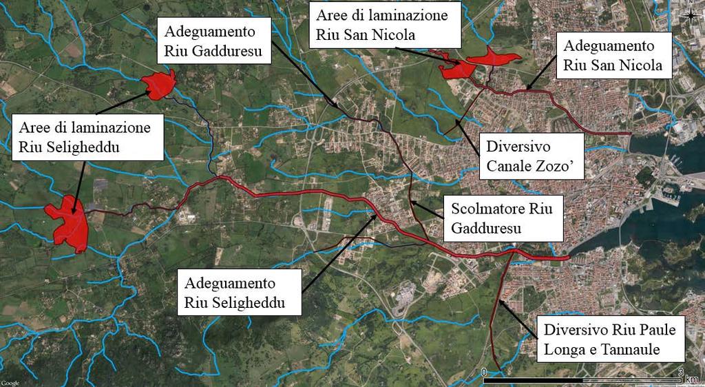 Interventi strutturali di Mitigazione del rischio riducendo la