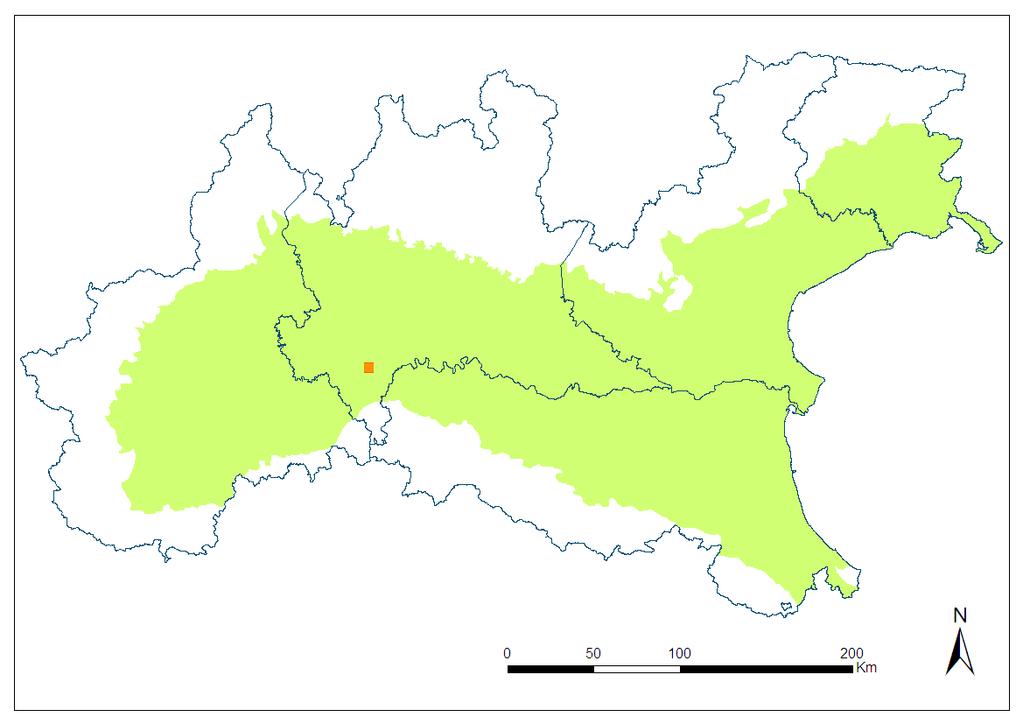 Localizzazione azienda agricola dimostrativa Grandi area di progetto I SUOLI DELL AZIENDA L azienda si sviluppa nell ambito della Pianura Vogherese su superfici a morfologia ampiamente concava