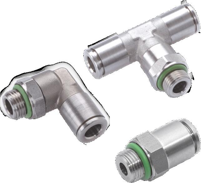 ORDERING CODE / CODIFICATION / CHIAVE DI CODIFICA A00X6/8 Push-in fittings are so defined as they allow to connect the tube to the fitting in a instantaneous way without using tools.