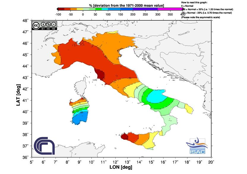 naturali nelle Alpi nel periodo 1980-2009