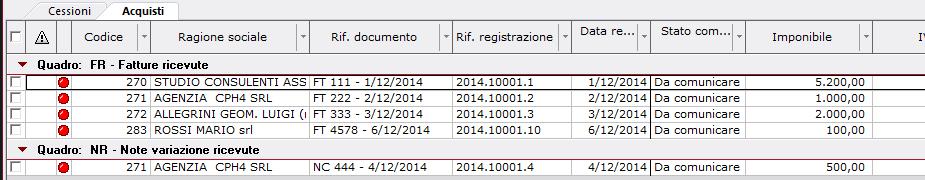 PDC se viene flaggato il campo Utilizzare l esclusione delle righe dell anagrafica del Piano dei Conti Per maggiore dettaglio si rimanda alle note operative SISTEMI.