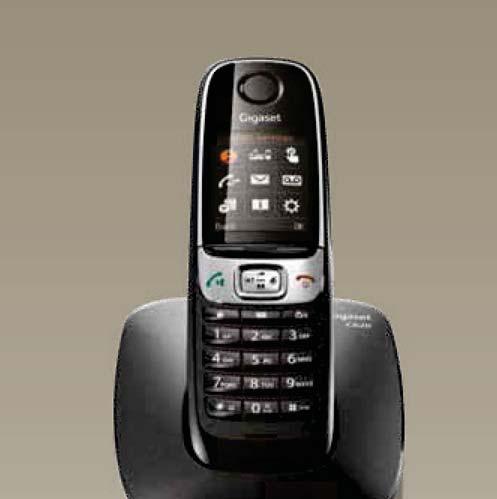 Gigaset C620 black Telefono dect Nuovo, potente ed ergonomico: il telefono, con rubrica da 250 contatti e tutti i più evoluti servizi di telefonia, supporta la tecnologia ECO GREEN ad alta e cienza