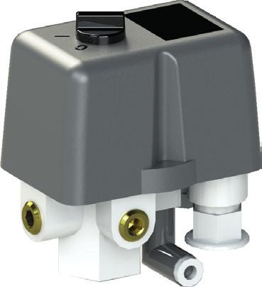 PRESSURE SWITCH Pressure switch with On-Off switch and it completes with Plug-and-Play system.