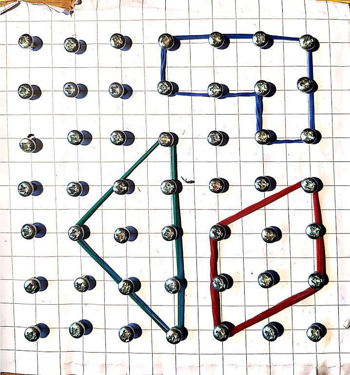 Le figure che hai rappresentato hanno la stessa area