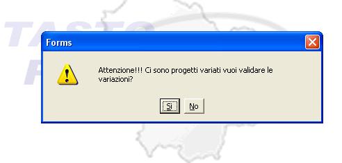 8 Validazione movimenti Considerando il notevole flusso di informazioni digitati dagli enti esterni con fasi riportate al manuale utenti remoti nasce la necessità di una validazione dei dati da parte