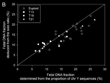 La quantità del DNA fetale: il test deve indicare la frazione fetale del campione La frazione fetale