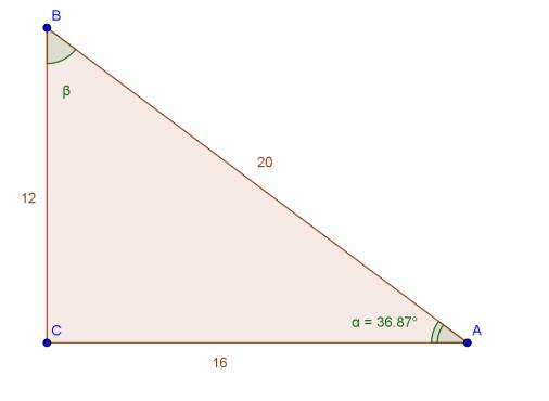 Risulta quindi: sen α = 1 0 = 5, α = arcsen ( 5 ) 6.87 = 6 + (0.