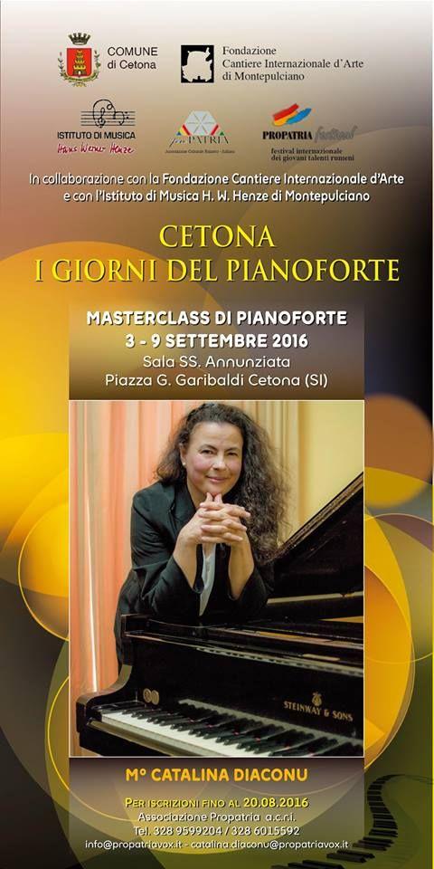 2015-2018 QUATTRO EDIZIONI MASTERCLASS DI