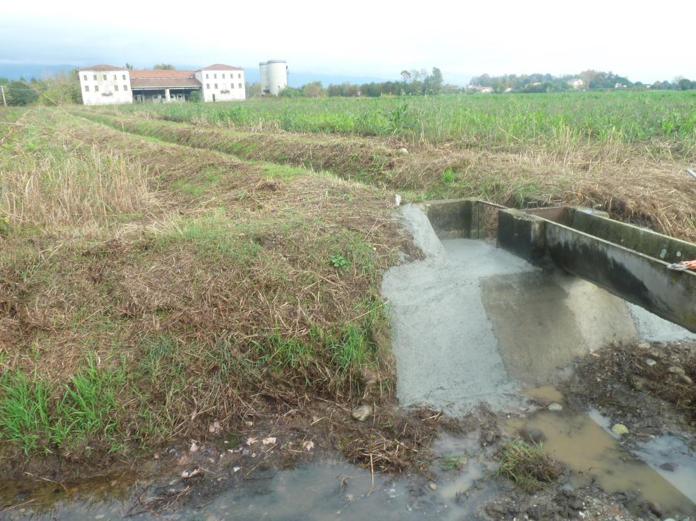 via Carpellina in comune di Bassano del Grappa; - ROGGIA CIVRANA, sistemazione canale