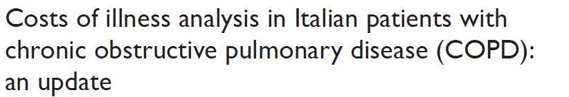 The total per-patient cost was Euro 3291 (20.8% higher than that of 2008 ) Hospitalization costs 67.