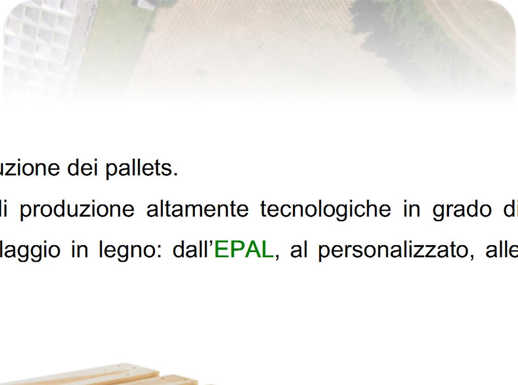 Gli investimenti sui macchinari e l ampliamento della struttura produttiva hanno permesso alla Tagliaboschi S.r.l. di diventare un importante punto di riferimento nel Centro Italia per la produzione dei pallets.