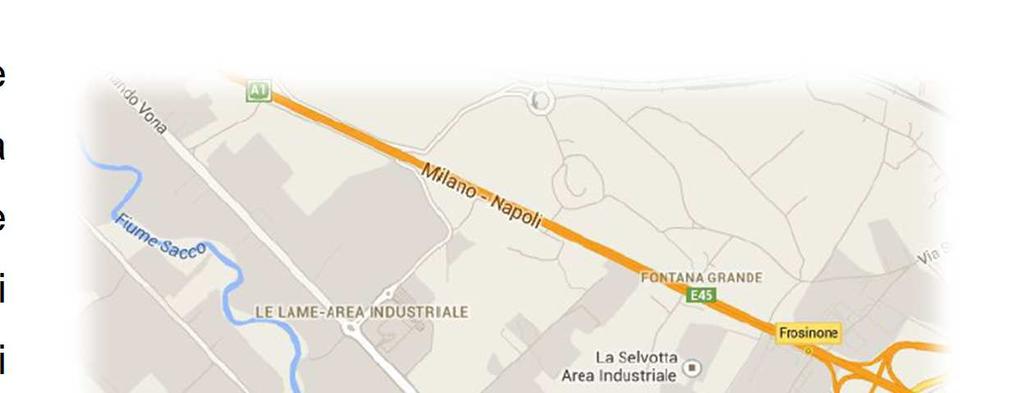 autostrada A1 Milano-Napoli di Frosinone e