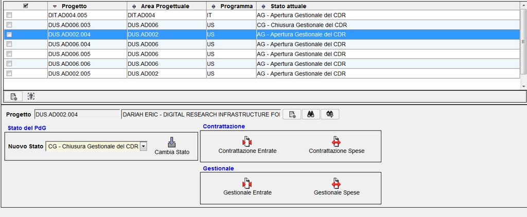 Successivamente, il Direttore dell Istituto, accedendo a PdGP con la password del validatore nella funzione Preventivi Previsione Entrate/Spese, dovrà cliccare sull icona