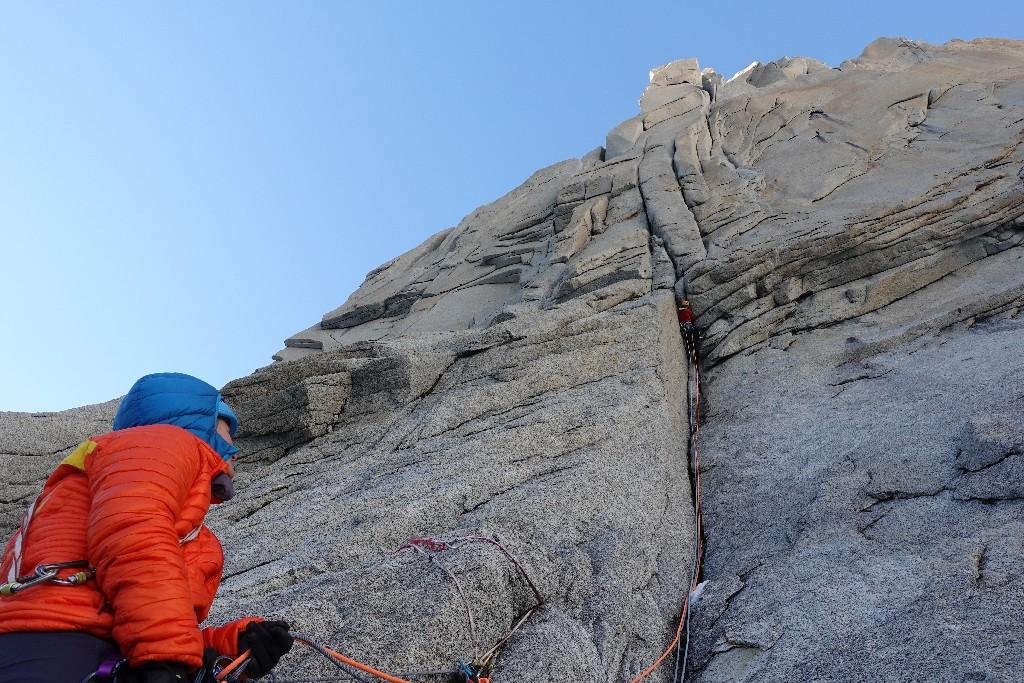 rimandato 1 Niente da fare per Matteo Della Bordella impegnato sul Diedro degli Inglesi alla Est del Torre Il meteo patagonico presenta il conto, il presidente dei Ragni tenta una nuova via al Mocho