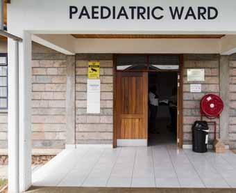 Il reparto è dotato di 24 posti letto destinati al ricovero dei bambini con patologie complesse e di una sala