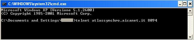 SOLUZIONE (Versine 1.3.1) NB : Si cnsiglia ai test center che utilizzan la versine 1.3.1 di ATLAS di aggirnare il sistema all ultima versine dispnibile.