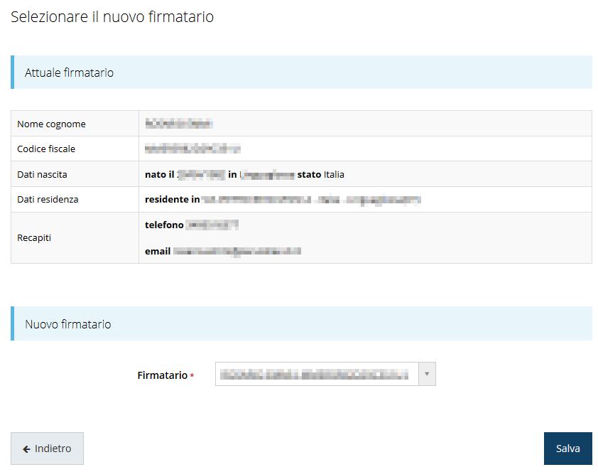 Figura 42 - Proponenti: Modifica firmatario 3.5.4 Gestione priorità In questa sezione vanno indicati l area di specializzazione (es.