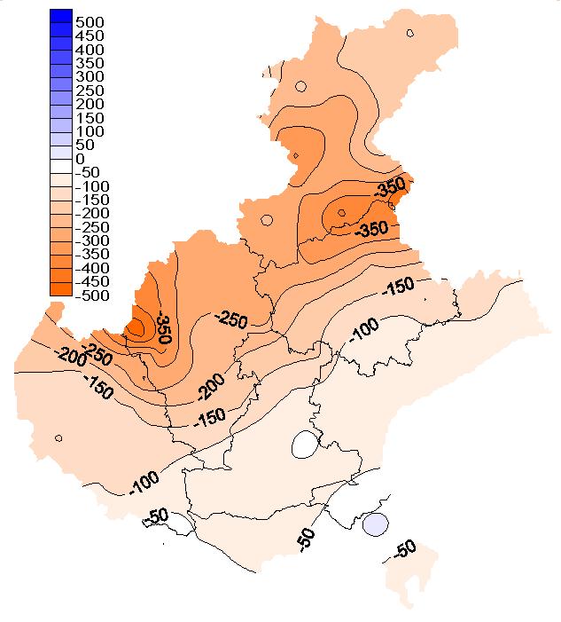 Precipitazioni del periodo OTTOBRE 216 MARZO 217.