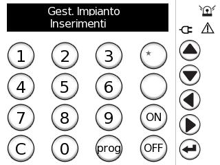 Cancella carattere Opzioni Premendo il pulsante 'Opzioni' si accede ad un altro menu che contiene le seguenti opzioni: Cambio PIN Imposta data e ora Menu vocale