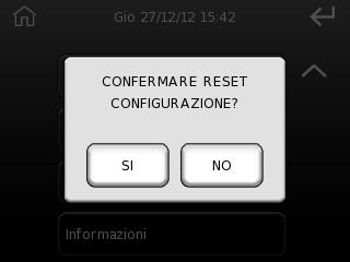 1 Simbolo da premere per la calibrazione Questo passo verrà ripetuto un numero di volte (variabile) necessario per calibrare lo schermo.