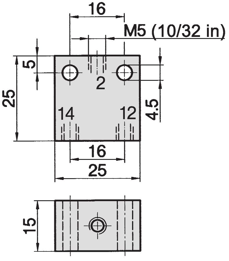 Valvola-AND, Valvola-OR M5 (10/32 UNF) G 1/8 10 Nl/min 280 Nl/min