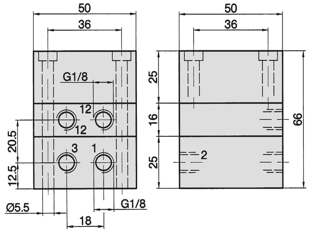 (alimentazione) 12 (Z) = porta segnale SZ-14-510 1 (P) = alimentazione (scarico) 2 (A), 4 (B)= uscita 3 (R), 5