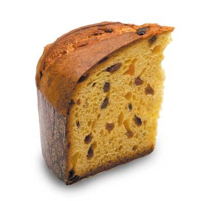 Incancellabile PANETTONE CLASSICO BASSO CON UVETTA E CANDITI TRADITIONAL PANETTONE WITH RAISINS