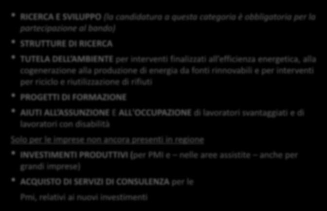 ALL'OCCUPAZIONE di lavoratori svantaggiati e di lavoratori con disabilità Solo per le imprese non ancora presenti in regione