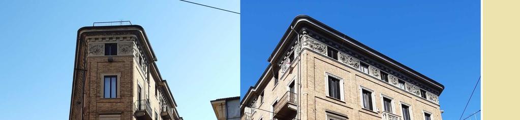pregiato edificio ottocentesco del centro città, alla confluenza di via XX Settembre, via Pietro Micca e via Monte di Pietà.